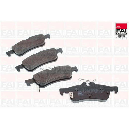 FAI Rear Brake Pad Set BP233