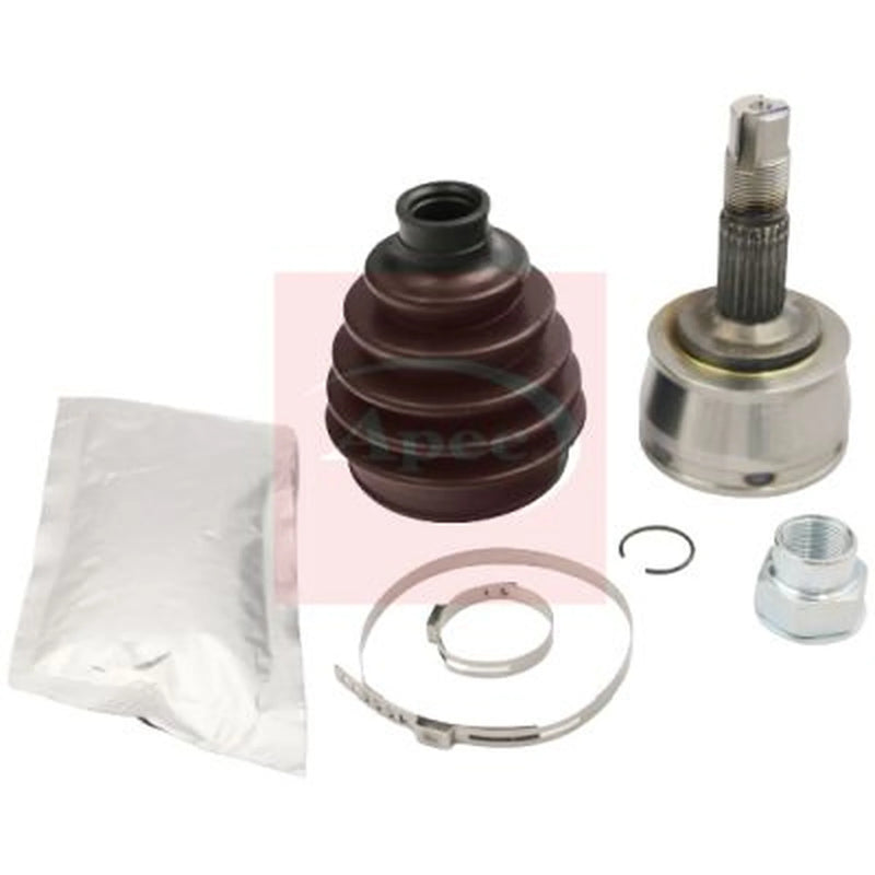 Apec CV Axle Shaft Assembly Wheel Side ACV1011