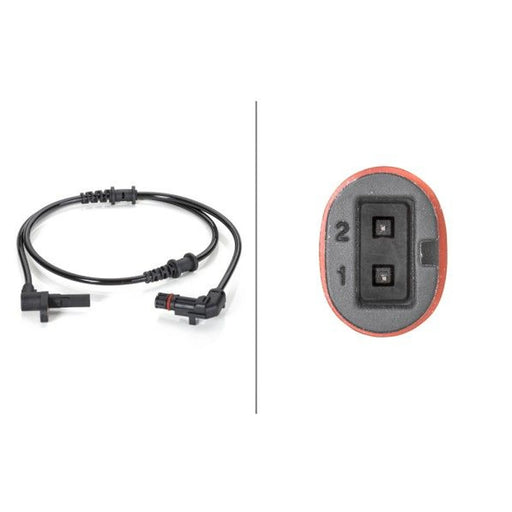 Hella ABS Wheel Speed Sensor Front 6PU 012 806-361