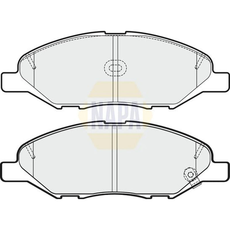 NAPA Front Brake Pad Set NBP1884