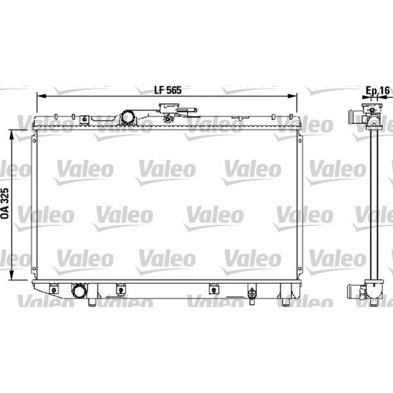 Valeo Engine Radiator 732543