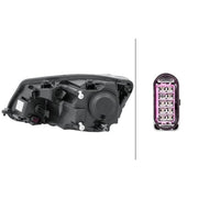 Hella Headlight Headlamp P21W Right 1EL 010 551-121