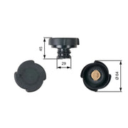 Gates Coolant Expansion Tank Cap RC204