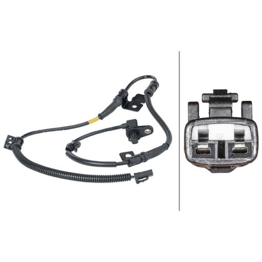 Hella ABS Wheel Speed Sensor Front Right 6PU 012 679-851