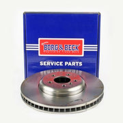 Borg & Beck 2 x Front Vented Brake Discs BBD7028S