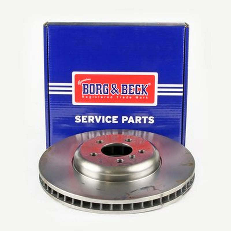 Borg & Beck 2 x Front Vented Brake Discs BBD7028S