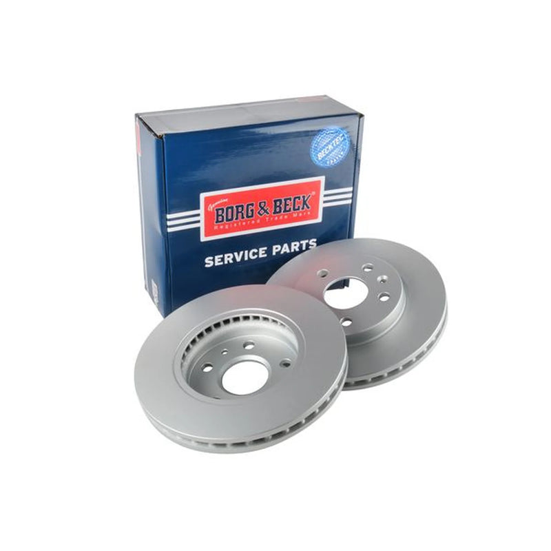 Borg & Beck 2 x Front Brake Discs BBD4641-x2