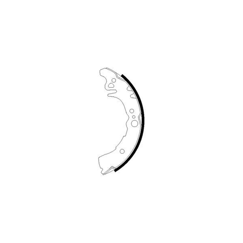 Textar Brake Shoe Set Axle Kit 91059700