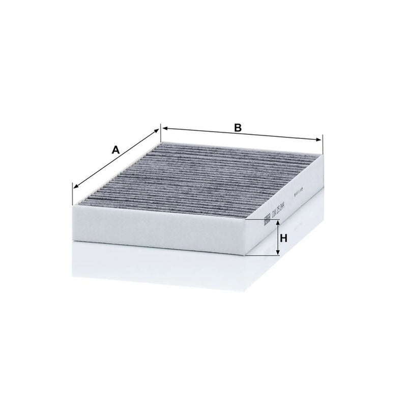 MANN-FILTER Cabin Air Filter (Pollen Filter) Eng.compart. pas CUK 25 044