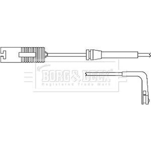 Borg & Beck Brake Pad Wear Sensor Rear BWL3079