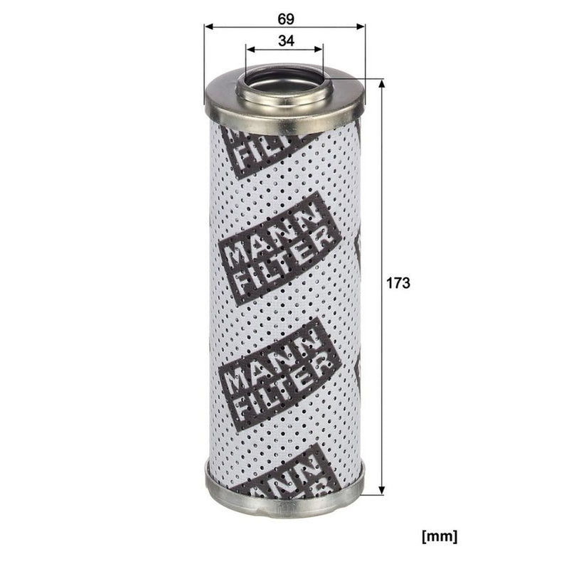 MANN-FILTER Hydraulic Oil Filter HD 725