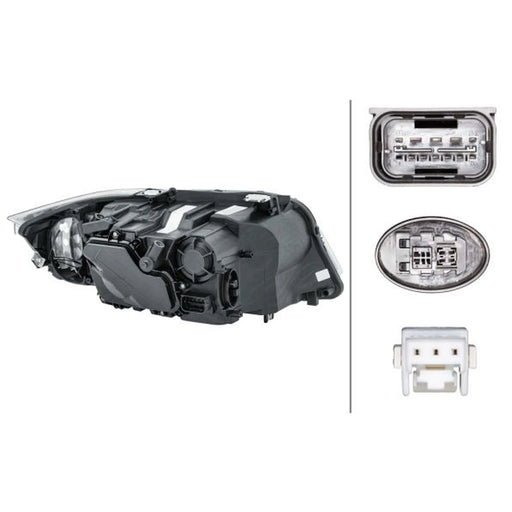 Hella Headlight Headlamp LED Left 1EL 354 691-011