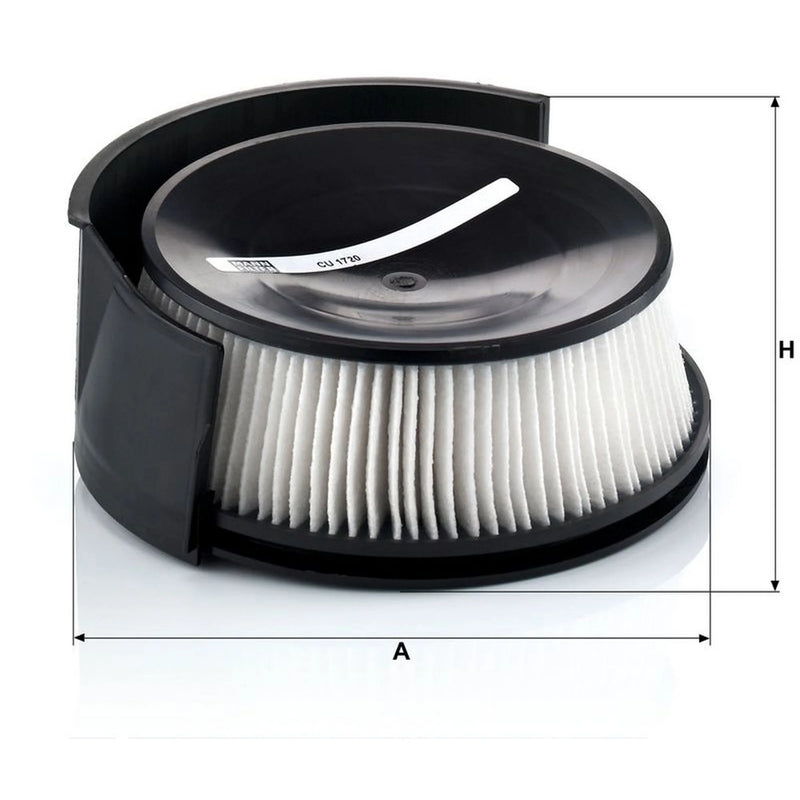 MANN-FILTER Cabin Air Filter (Pollen Filter) CU 1720-2