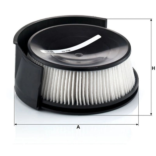MANN-FILTER Cabin Air Filter (Pollen Filter) CU 1720-2