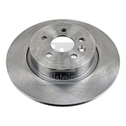 Febi 2 x Solid Rear Brake Discs 108661