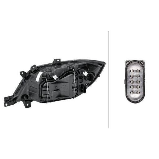Hella Headlight Headlamp H7/H3 Right 1EH 246 047-221