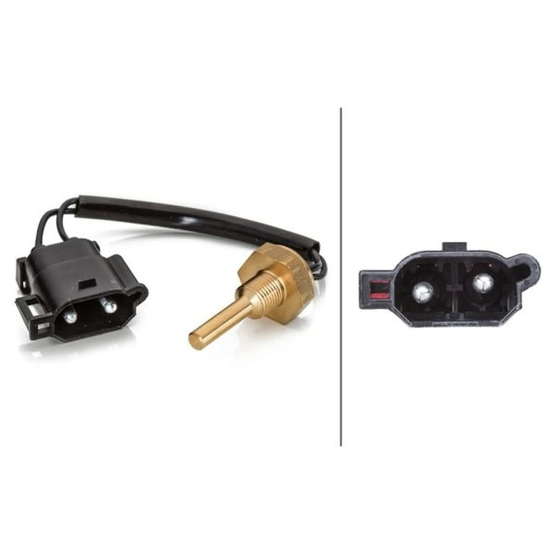 Hella Coolant Temperature Sensor Front 6PT 009 107-281
