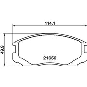 Mintex Front Brake Pad Set MDB1722