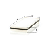 MANN-FILTER Cabin Air Filter (Pollen Filter) Eng.compart. mi CU 3840