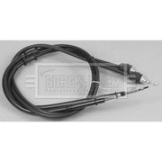 Borg & Beck Handbrake Cable Right Rear BKB2621