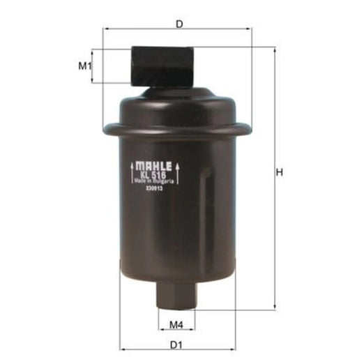 Mahle Fuel Filter Element KL 516