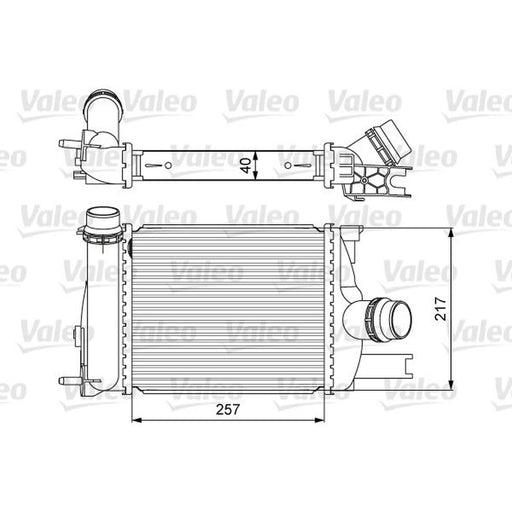 Valeo Intercooler (Charge Air Cooler) 818622