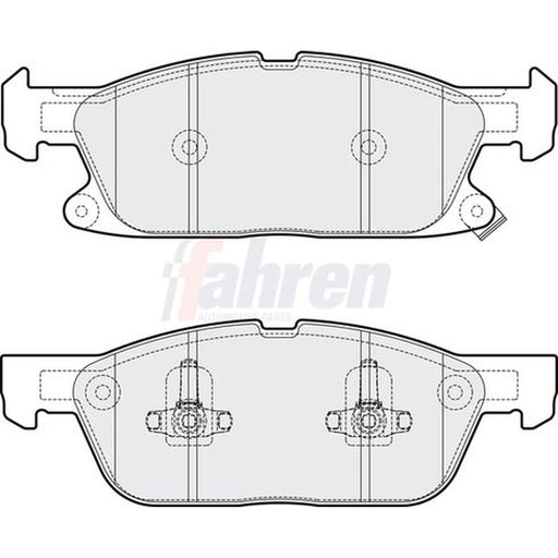 Fahren Front Brake Pad Set
