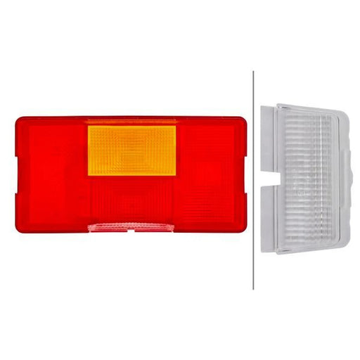 Hella Tail Light Assembly Lens Left 9EL 136 833-001