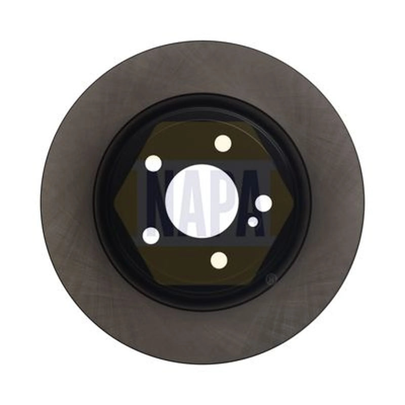 NAPA 2 x Solid Rear Brake Discs NBD5834-x2