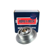 Borg & Beck 2 x Solid Front Brake Discs BBD5475S-x2