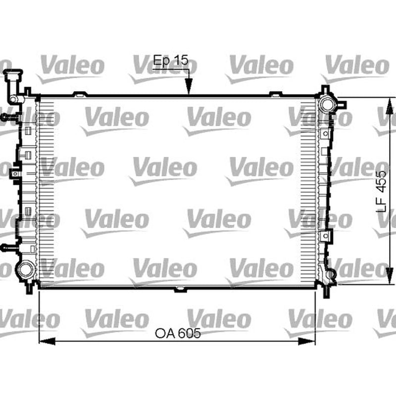 Valeo Engine Radiator 735516
