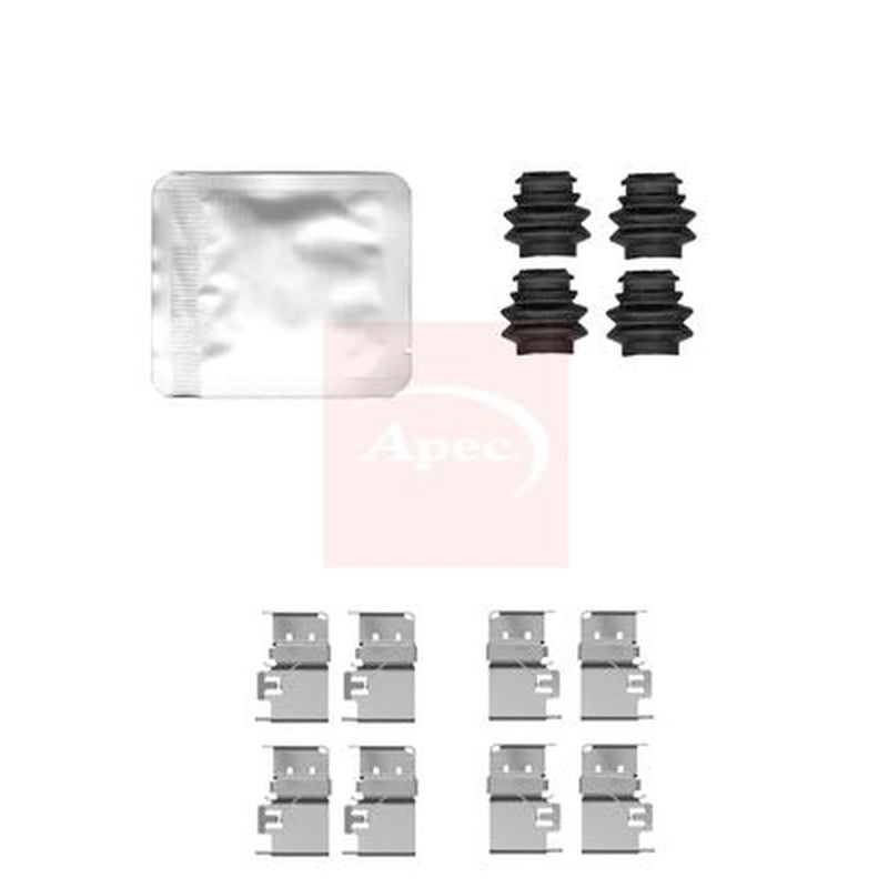 Apec Brake Pad Accessory Fitting Kit Rear KIT1567