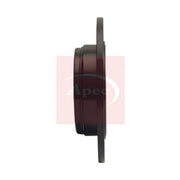 Apec 2 x Solid Rear Brake Discs DSK2337-x2