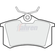 Fahren Front & Rear Brake Discs & Pads fits Renault Clio III 2006-2014 2.0