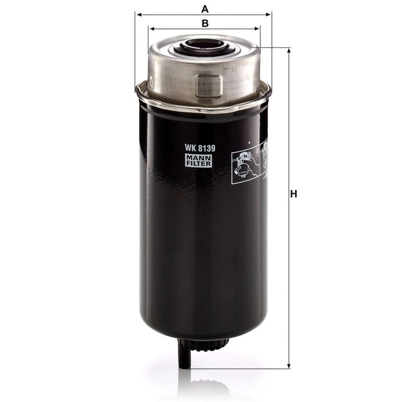MANN-FILTER Fuel Filter Element WK 8139