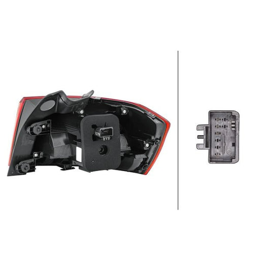 Hella Tail Light / Lamp LED Left 2SD 011 889-051