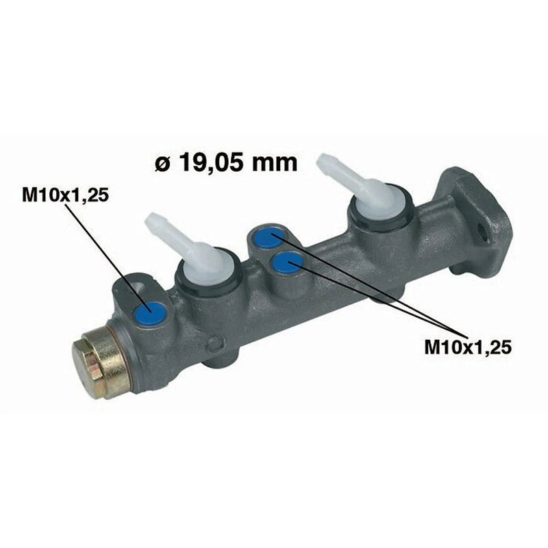 Valeo Brake Master Cylinder Hydraulic Assembly 400788