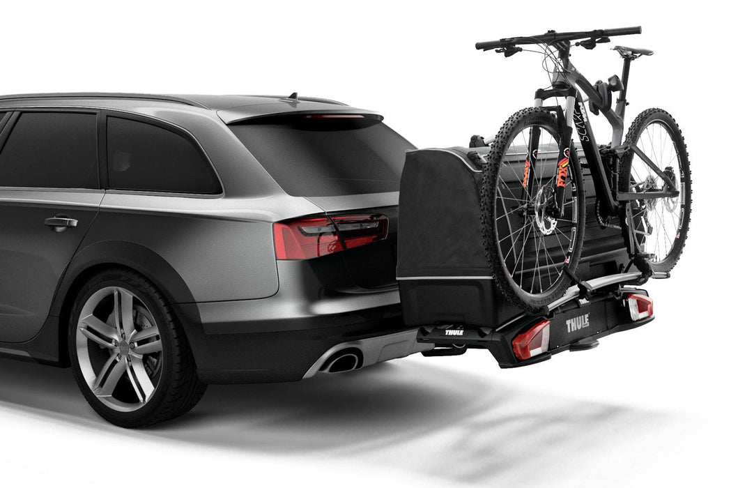 Thule BackSpace XT foldable towbar carrier cargo black Towbar cargo carrier - Thule - Van Life Living