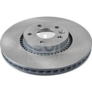 Febi 2 x Internally Vented Front Brake Discs 175205-x2