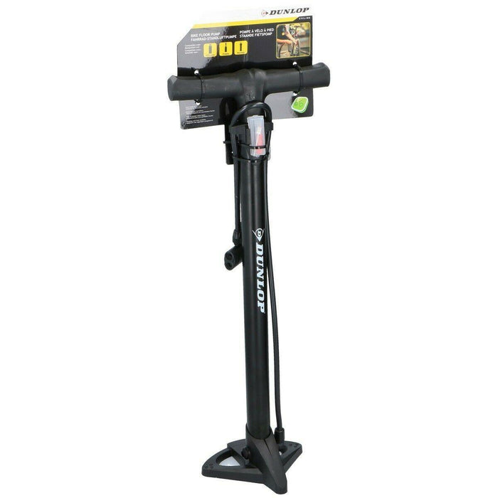 Dunlop Floor Bike Air Pump Stable Foot Car Football Inflatables 12Bar Presta Uk - Dunlop - Van Life Living