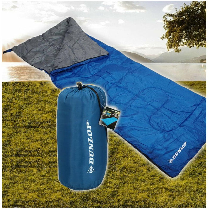 Dunlop Single Blankets Sleeping Bag 190 X 75 cm Summer 1 Person Sleeping Bag - Dunlop - Van Life Living