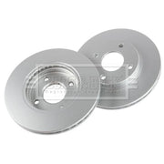 Borg & Beck 2 x Vented Front Brake Discs BBD4120-x2