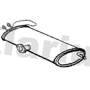 Klarius Box With Tail Pipe Centre SZ172X