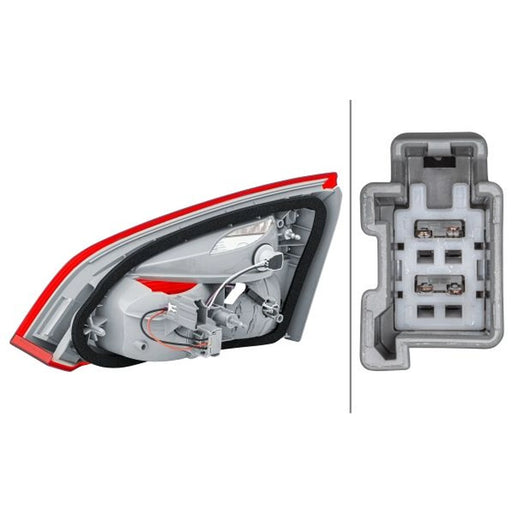 Hella Tail Light / Lamp W16W Left 2NR 354 828-111