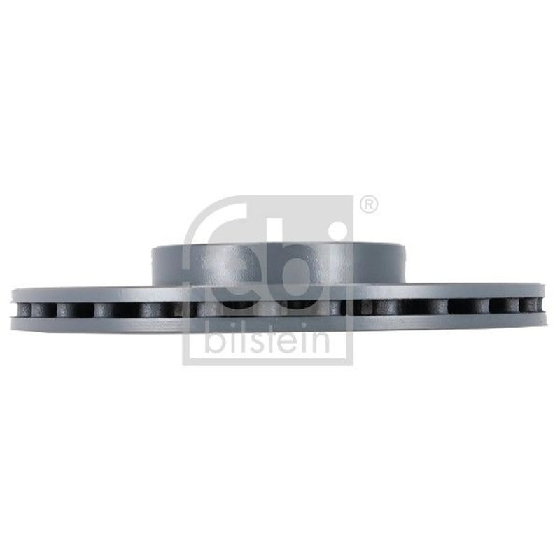 Febi 2 x Internally Vented Front Brake Discs 14075-x2