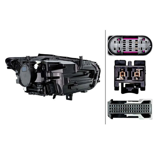 Hella Headlight Headlamp LED Left 1LX 015 558-331