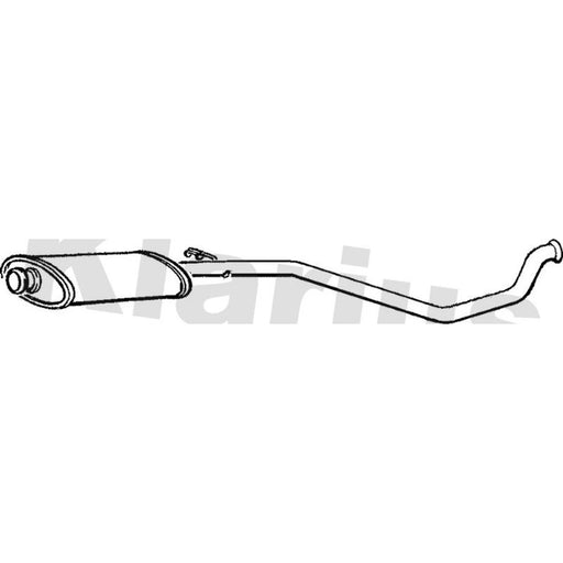 Klarius Box With Centre Pipe Centre PG437E