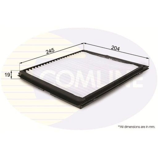Comline Cabin Air Filter (Pollen Filter) EKF217