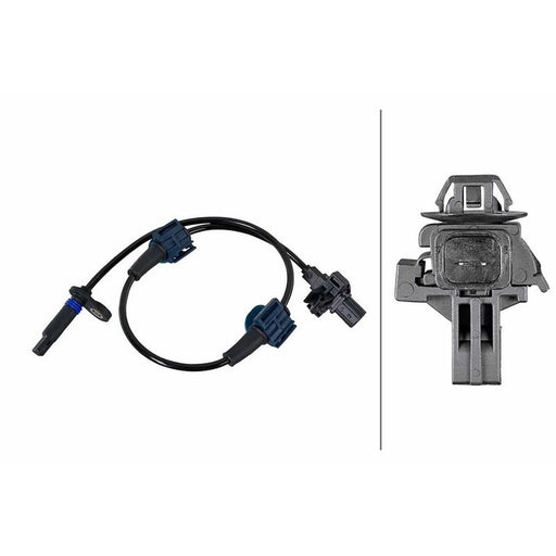 Hella ABS Wheel Speed Sensor Rear 6PU 358 252-201