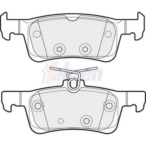 Fahren Rear Brake Pad Set